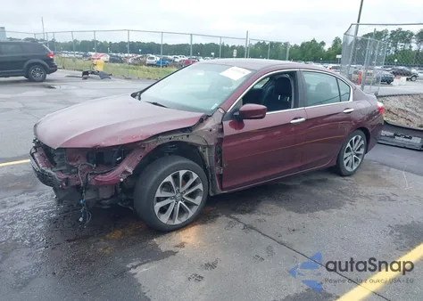 2013 Honda Accord Sport из США, поврежденный, VIN 1HGCR2F58DA232901